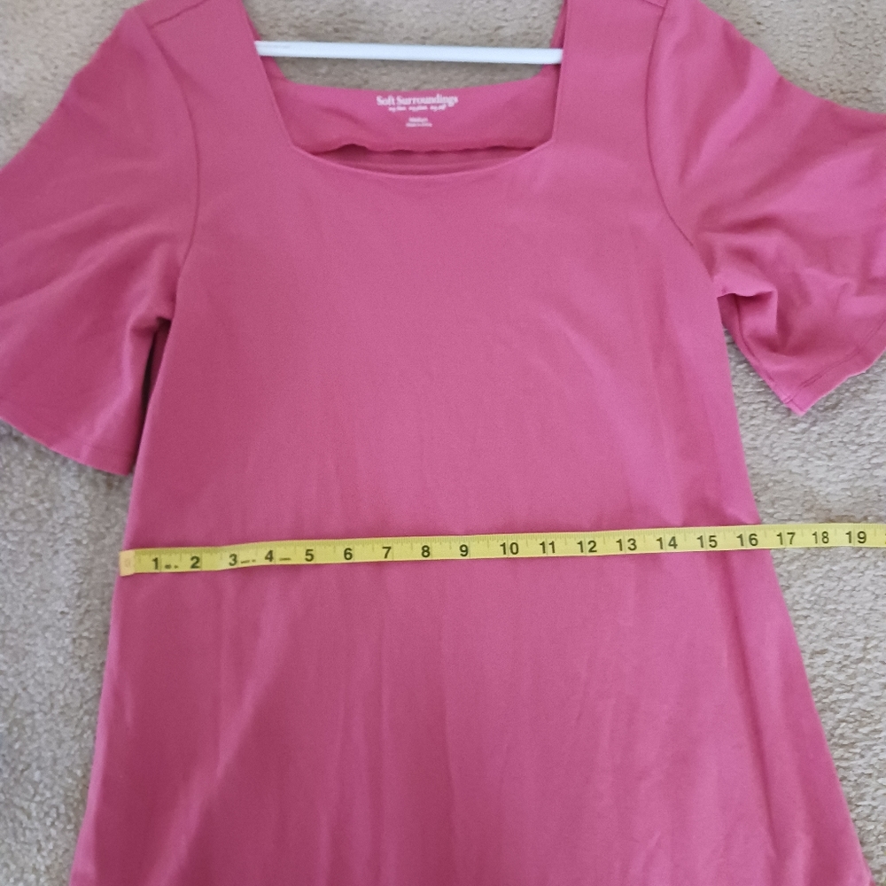 Soft Surroundings Raspberry Midi Dress - Picture 9 of 9